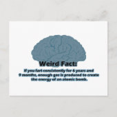 Carte Postale Fait étrange - Pic atomique (Devant)