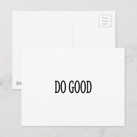 Carte Postale Faites bien (Devant / Derrière)