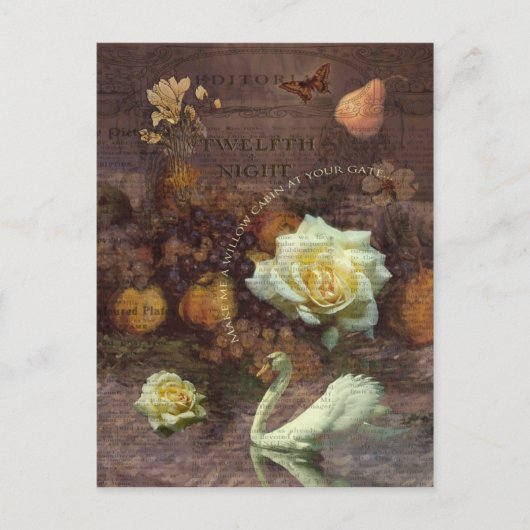 Carte Postale Faites de moi un Cabine de saule... (Devant)