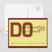 Carte Postale Faites-le (Devant / Derrière)