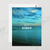 Carte Postale Faites-le sobre (Devant / Derrière)