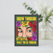 Carte Postale Faites le tour de ce que vous traversez (Debout devant)