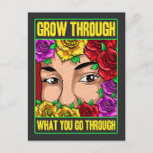 Carte Postale Faites le tour de ce que vous traversez (Devant)