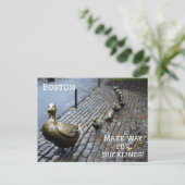 Carte Postale Faites place aux canetons (Debout devant)