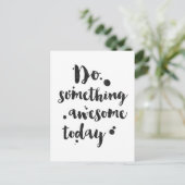 Carte Postale Faites Quelque Chose D'Intéressant Aujourd'Hui - C (Debout devant)