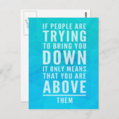 Carte Postale Faites tomber (Devant / Derrière)