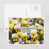 Carte Postale Faites un choix (Devant / Derrière)