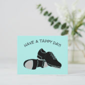 Carte Postale Faites un Tappy Day Tap Chaussures de danse (Debout devant)