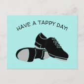 Carte Postale Faites un Tappy Day Tap Chaussures de danse (Devant)