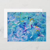 Carte Postale Faites une impression durable avec ces accrochages (Devant / Derrière)