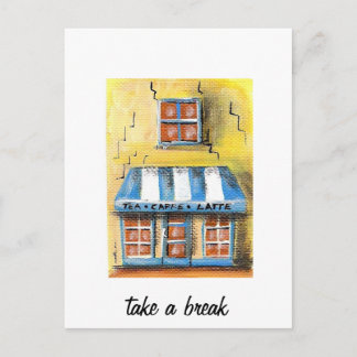 Carte Postale Faites une pause