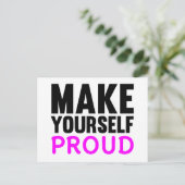 Carte Postale Faites-Vous Fier (Debout devant)