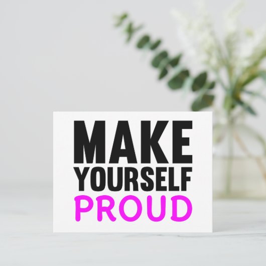 Carte Postale Faites-Vous Fier (Debout devant)