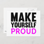 Carte Postale Faites-Vous Fier (Devant / Derrière)