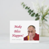 Carte Postale Faites-Vous Passer Des Bliss ! - Dalaï Lama (Debout devant)