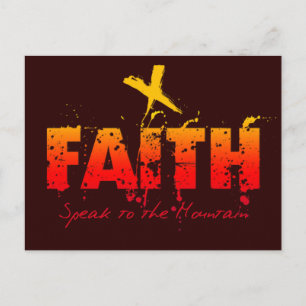 CARTE POSTALE FAITH