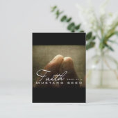 Carte Postale Faith As Small As a Mustard Seed (Debout devant)