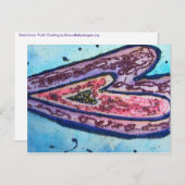 Carte postale Faith Heart (Devant / Derrière)