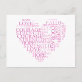 Carte postale Faith Hope Heart (Devant)