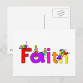 Carte Postale Faith Kids (Devant / Derrière)