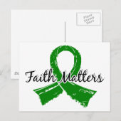 Carte Postale Faith Matters 5 Bile Duct Cancer (Devant / Derrière)