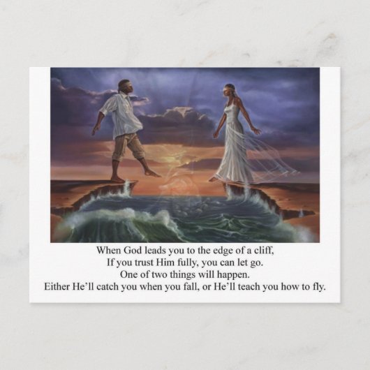 Carte Postale Faith Walk (Devant)