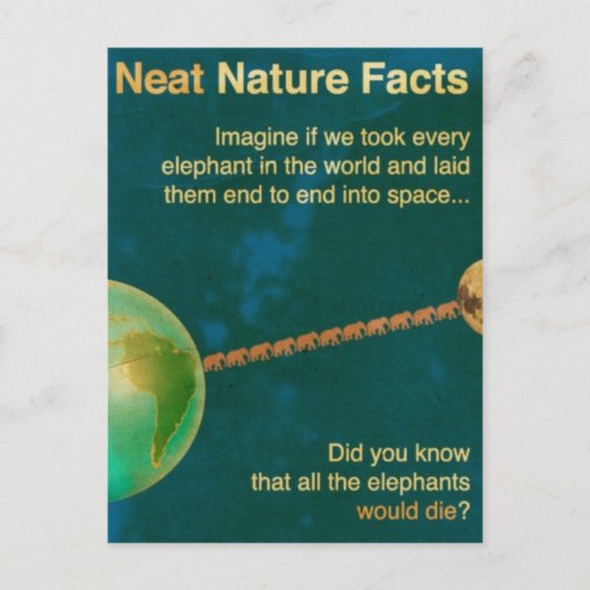 Carte Postale faits de nature nette (Devant)