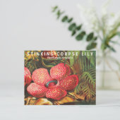 Carte Postale Faits intéressants Fleur la plus grande (Debout devant)