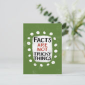 Carte postale Faits ne sont pas des choses délicat (Debout devant)