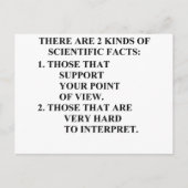 Carte Postale faits scientifiques (Devant)