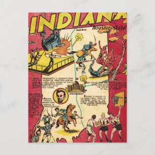 Carte Postale Faits sur Indiana
