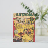 Carte Postale Faits sur l'Arizona (Debout devant)