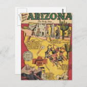 Carte Postale Faits sur l'Arizona (Devant / Derrière)