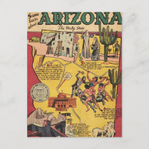 Carte Postale Faits sur l'Arizona