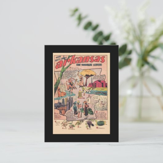 Carte Postale Faits sur l'Arkansas (Debout devant)