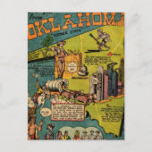 Carte Postale Faits sur l'Oklahoma (Devant)