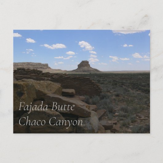 Carte postale Fajada Butte Chaco Canyon (Devant)