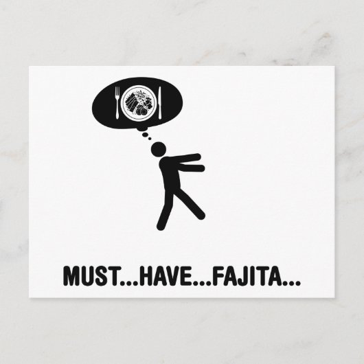 Carte Postale Fajita Lover (Devant)