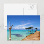 Carte Postale Fakarava Lagon intérieur Rotoava Polynésie françai (Devant / Derrière)