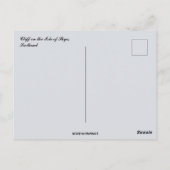 Carte Postale Falaise sur l'île de Skye Écosse (Dos)