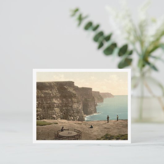 Carte Postale Falaises à Moher, Comté Clare (Debout devant)