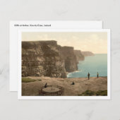 Carte Postale Falaises à Moher, Comté Clare (Devant / Derrière)