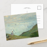 Carte Postale Falaises à Pourville | CLAUDE MONET<br><div class="desc">Les falaises de Pourville (1882) de Claude Monet est un paysage marin impressionniste à couper le souffle qui saisit la beauté spectaculaire de la côte normande. L’utilisation magistrale de la lumière et de la couleur par Monet donne vie à des falaises escarpées, des vagues et un ciel étendu, évoquant un...</div>