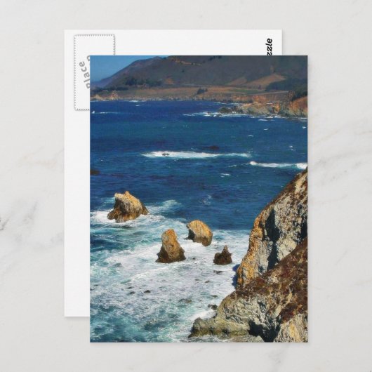 Carte Postale Falaises À Voir (Devant / Derrière)