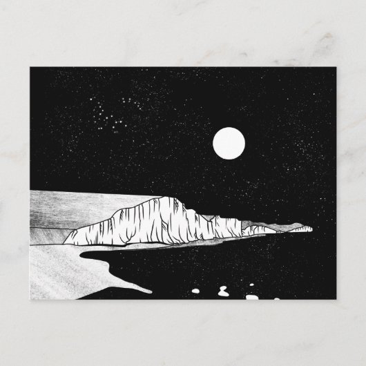 Carte Postale Falaises blanches de Dover (Devant)