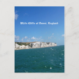 Carte Postale Falaises blanches de Dover, Angleterre
