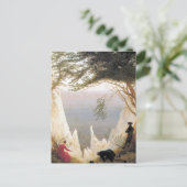 Carte Postale Falaises de calque sur Rugen (Debout devant)