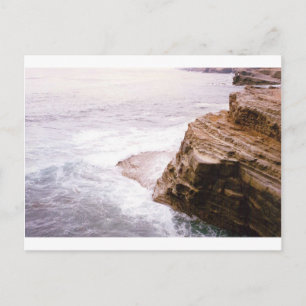 Carte Postale Falaises de coucher de soleil San Diego CA