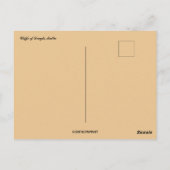 Carte Postale Falaises de Dingli Malte (Dos)