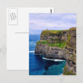 Carte Postale Falaises de Moher (Devant / Derrière)